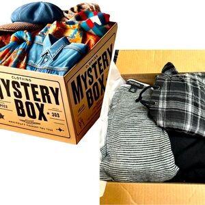 MYSTERY BOX WOMENS “sz XS/S” CLOTHING 7 PIECE BUNDLE FOR RESALE Or SELF MB10